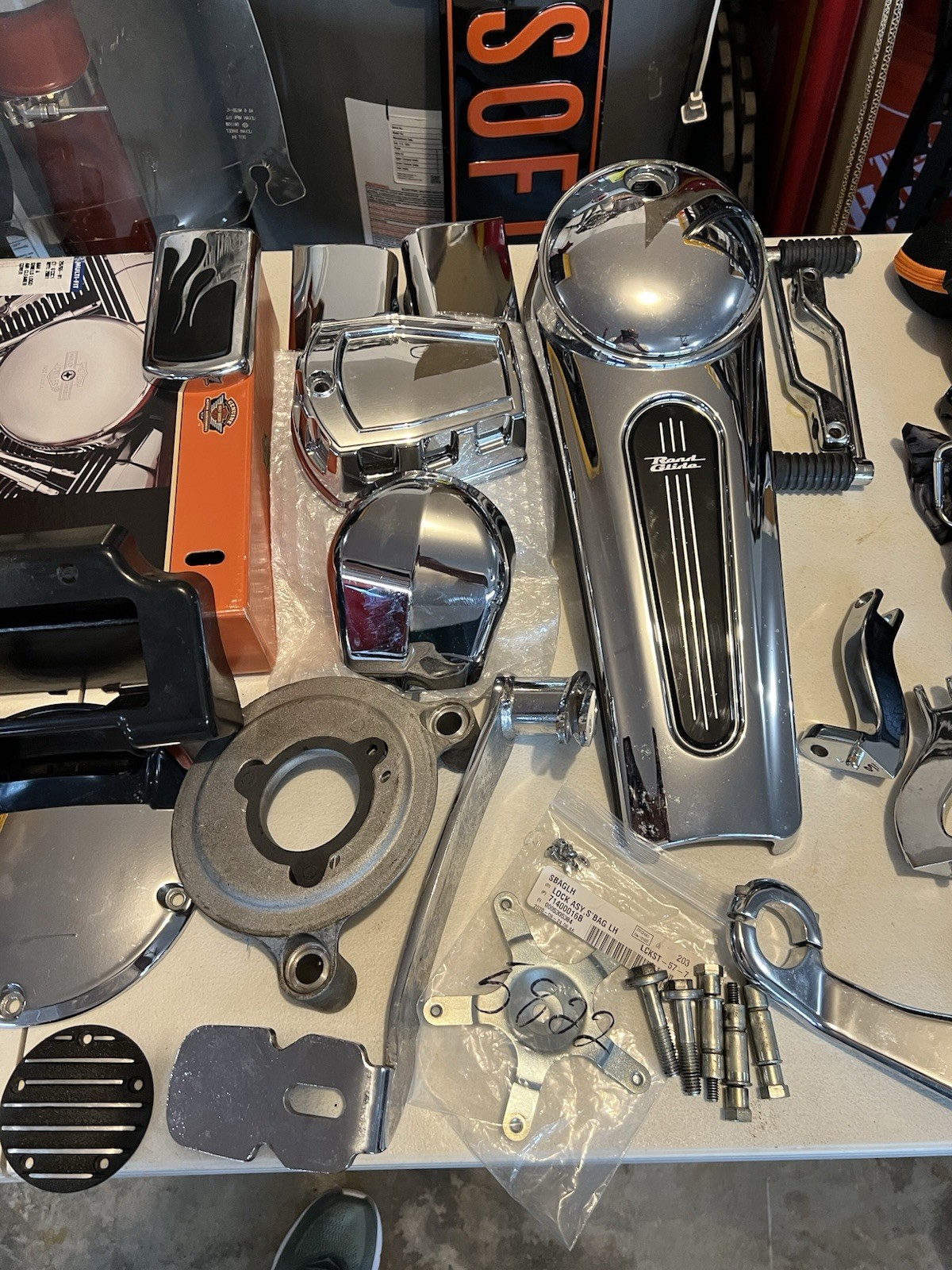 Harley-Davidson Asst Parts for Road King/Glide Models Harley-Davidson Asst Parts for Road King/Glide Models