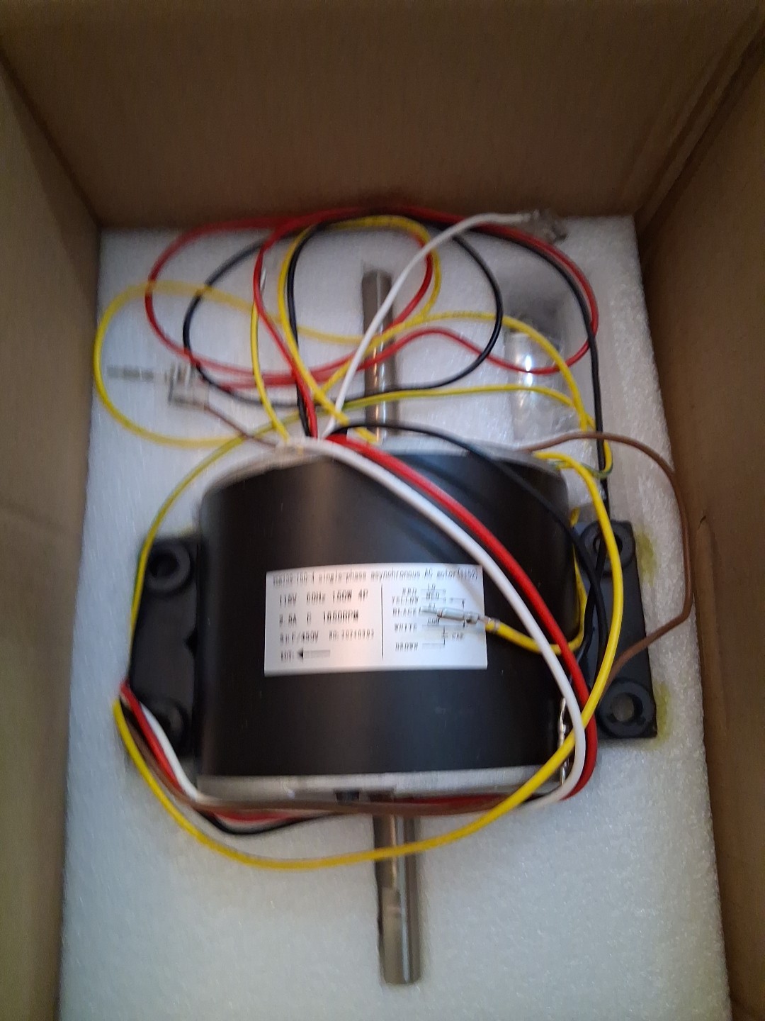 Broad Ocean AC Condenser Fan Motor 20435 For Dometic Brisk Air II 3315332.005 Broad Ocean AC Condenser Fan Motor 20435 For Dometic Brisk Air II 3315332.005