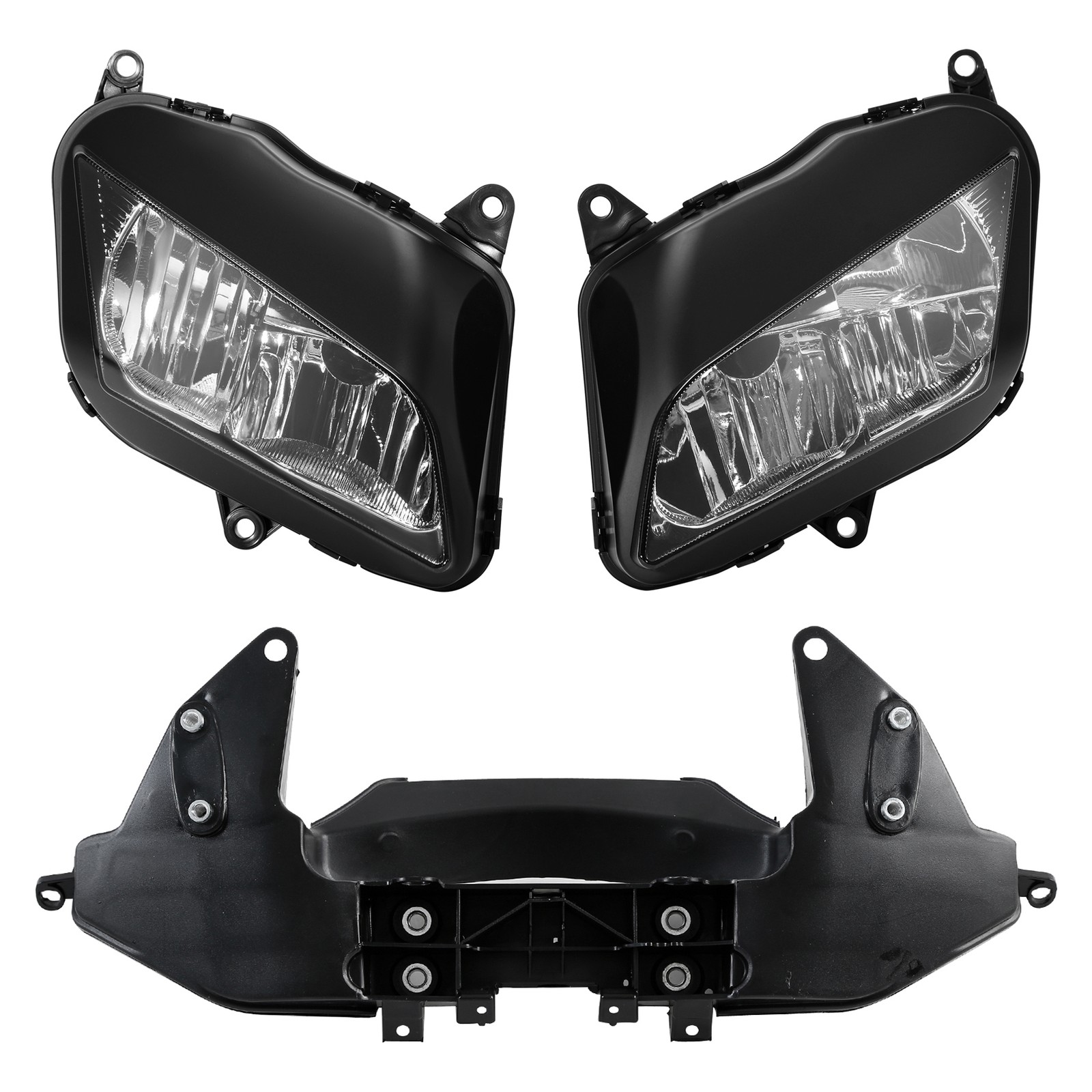 Front Headlight Assembly & Fairing Stay Bracket Fit For Honda CBR600RR 2007-2012