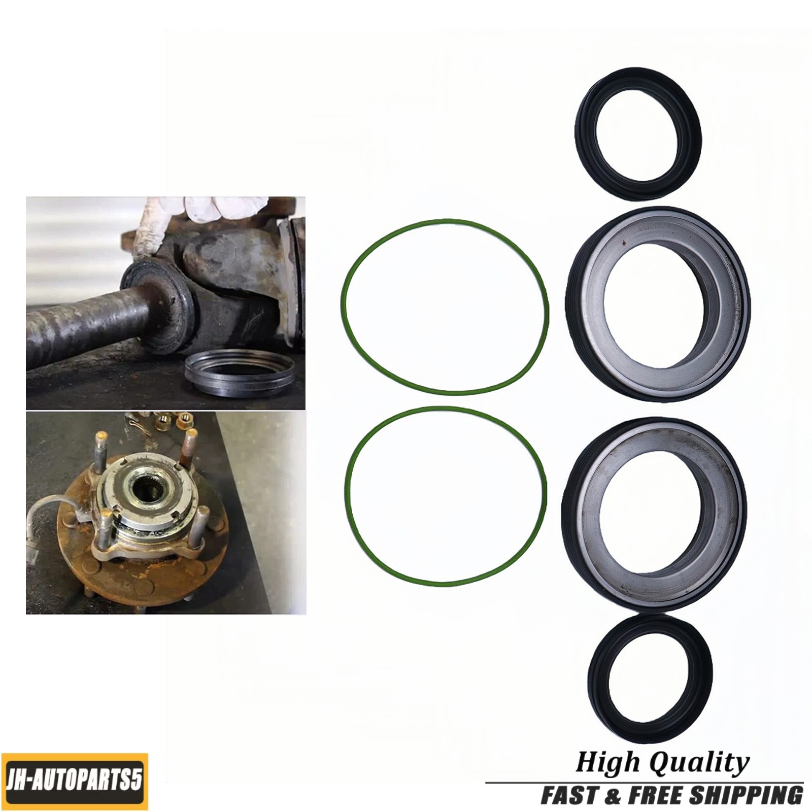 Front Axle Tube Seal Set For 1998-2005 Ford F250 F350 Super duty Dana 50 60 US