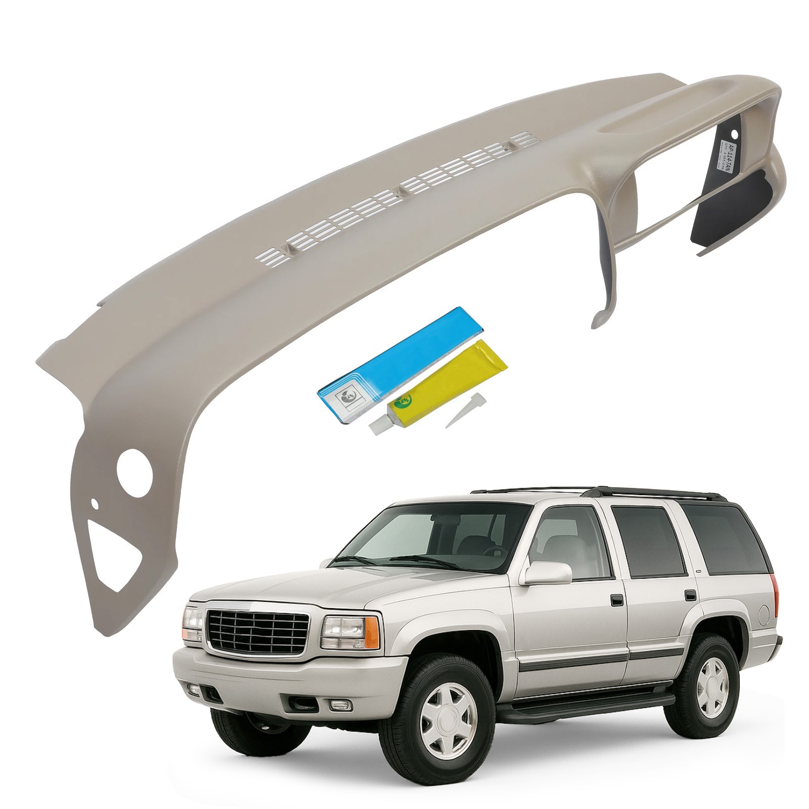 New Molded Dash Cover Dashboard Overlay For 97-00 Chevy & GMC C/K 1500/2500/3500