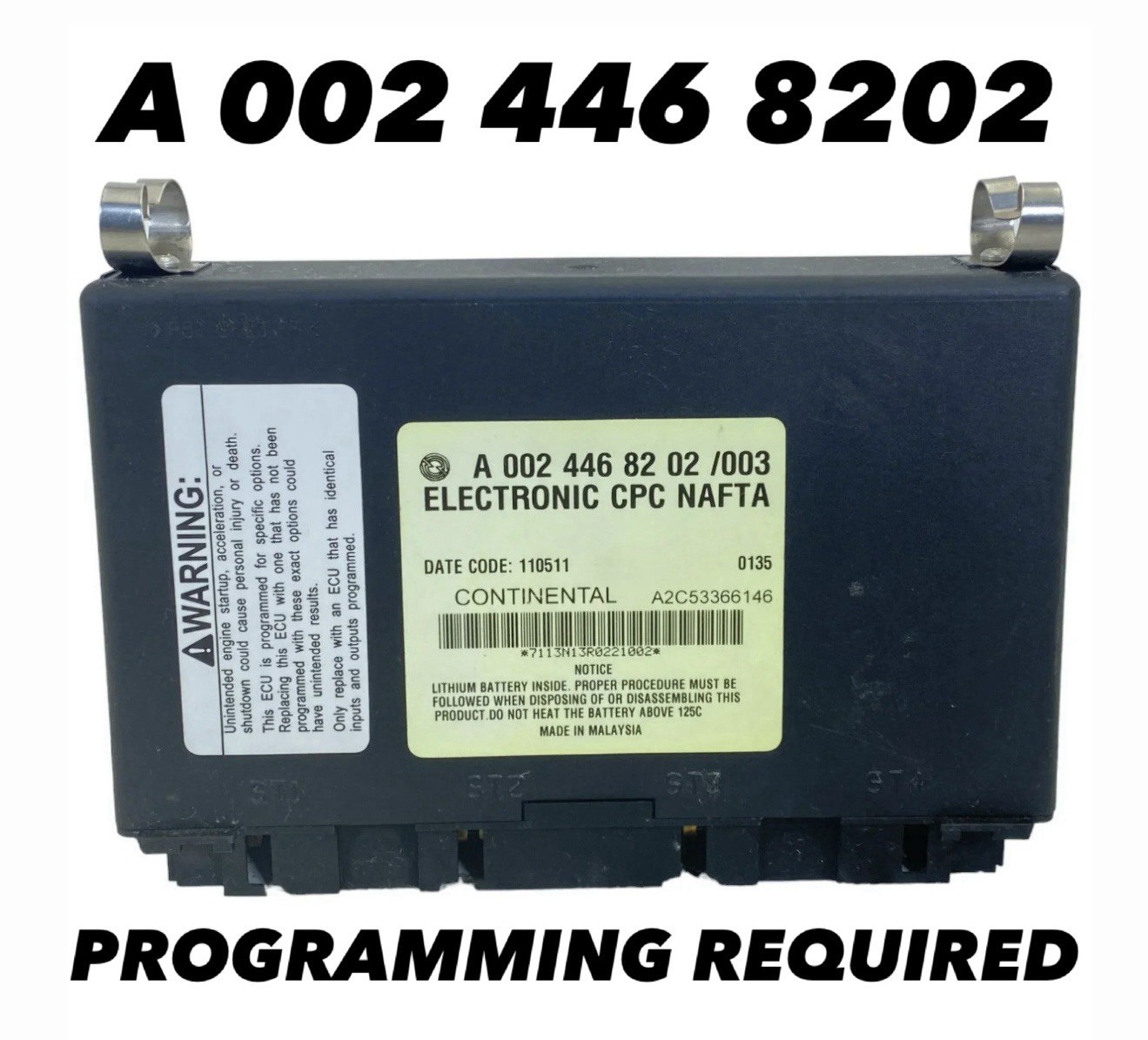 OEM CPC2 A 002 446 8202 ECM/ECU Module for Freightliner/Western Star - Tested