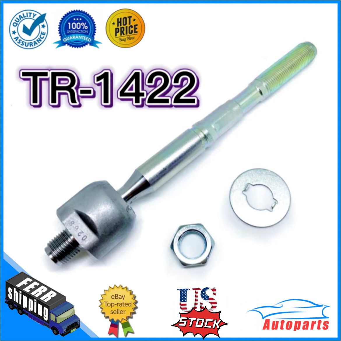 NEW Inner Tie Rod End for Toyota Camry 2018 2019 2020（TR-1422）