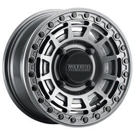 4/136 Method Race Wheels 415 Beadlock Wheel 15x7 5.0 + 2.0 Graphite For Can-Am