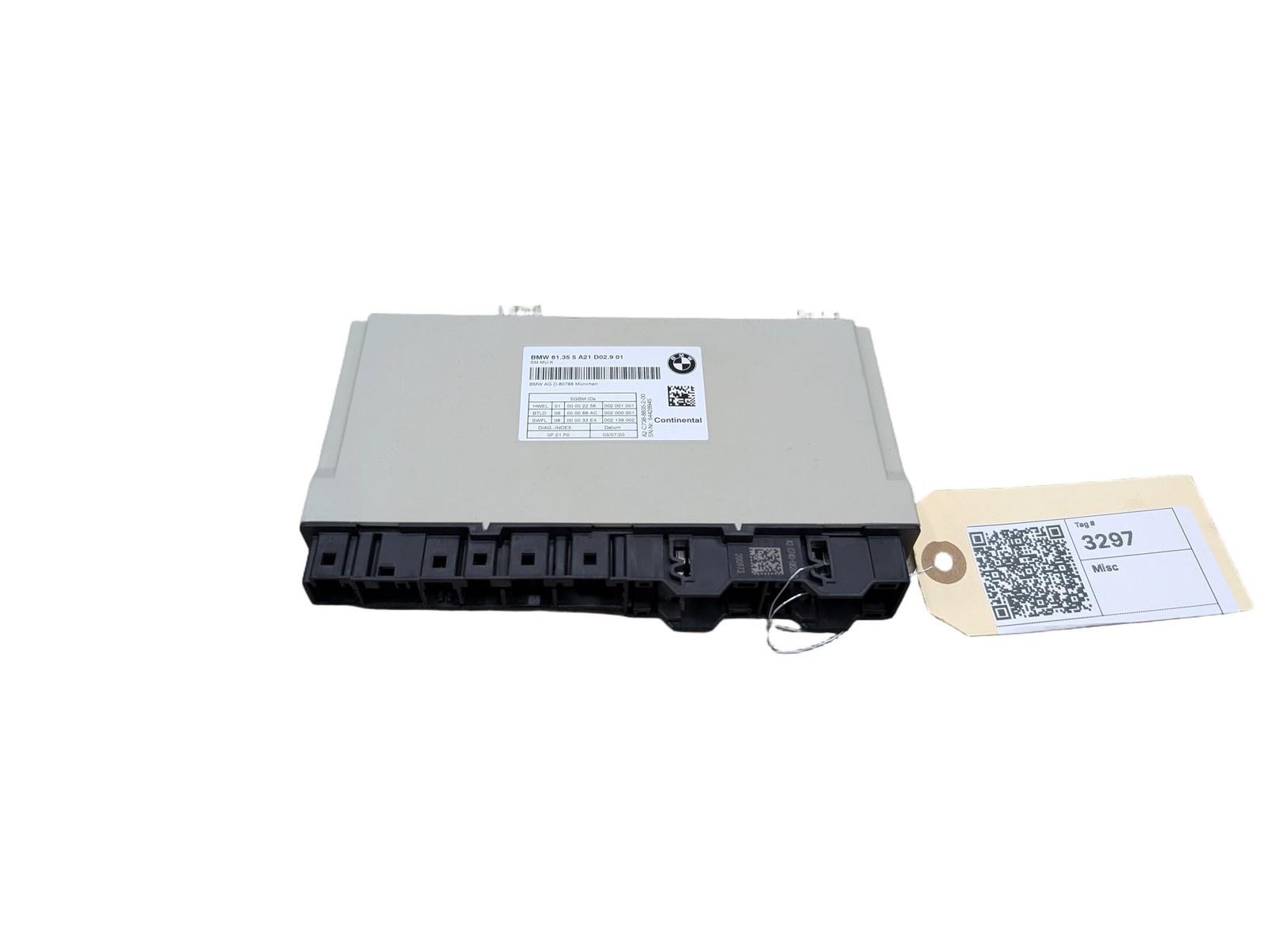 17-26 BMW G01 G05 G07 G20 G30 X3 X5 X7 Front Left or Right Seat Control Module