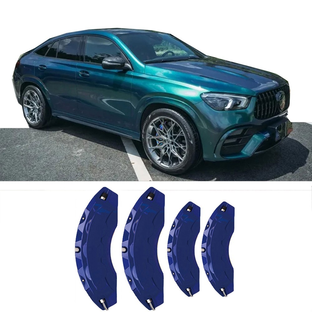 4pcs Blue Aluminum Car Brake Caliper Cover for MERCEDES BENZ GLE Accessories