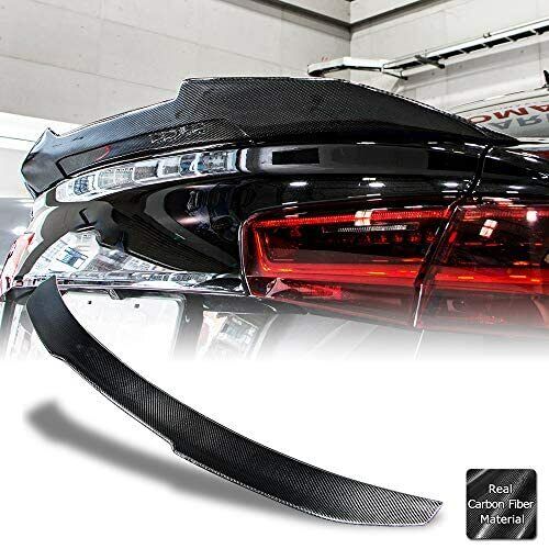 Real Carbon Fiber Trunk Spoiler Wing Fits 2007-2016 Audi A5 Coupe Spoiler