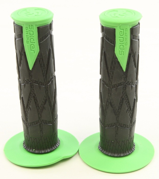Spider Grips M1 Dual Density Grips Green/Black 7/8\