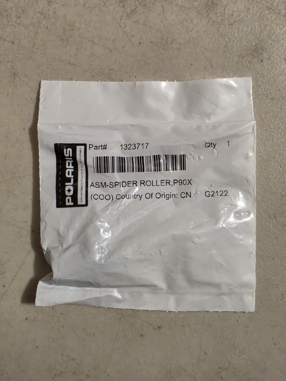 Polaris Ranger Spider Roll, Genuine OEM Part 1323717