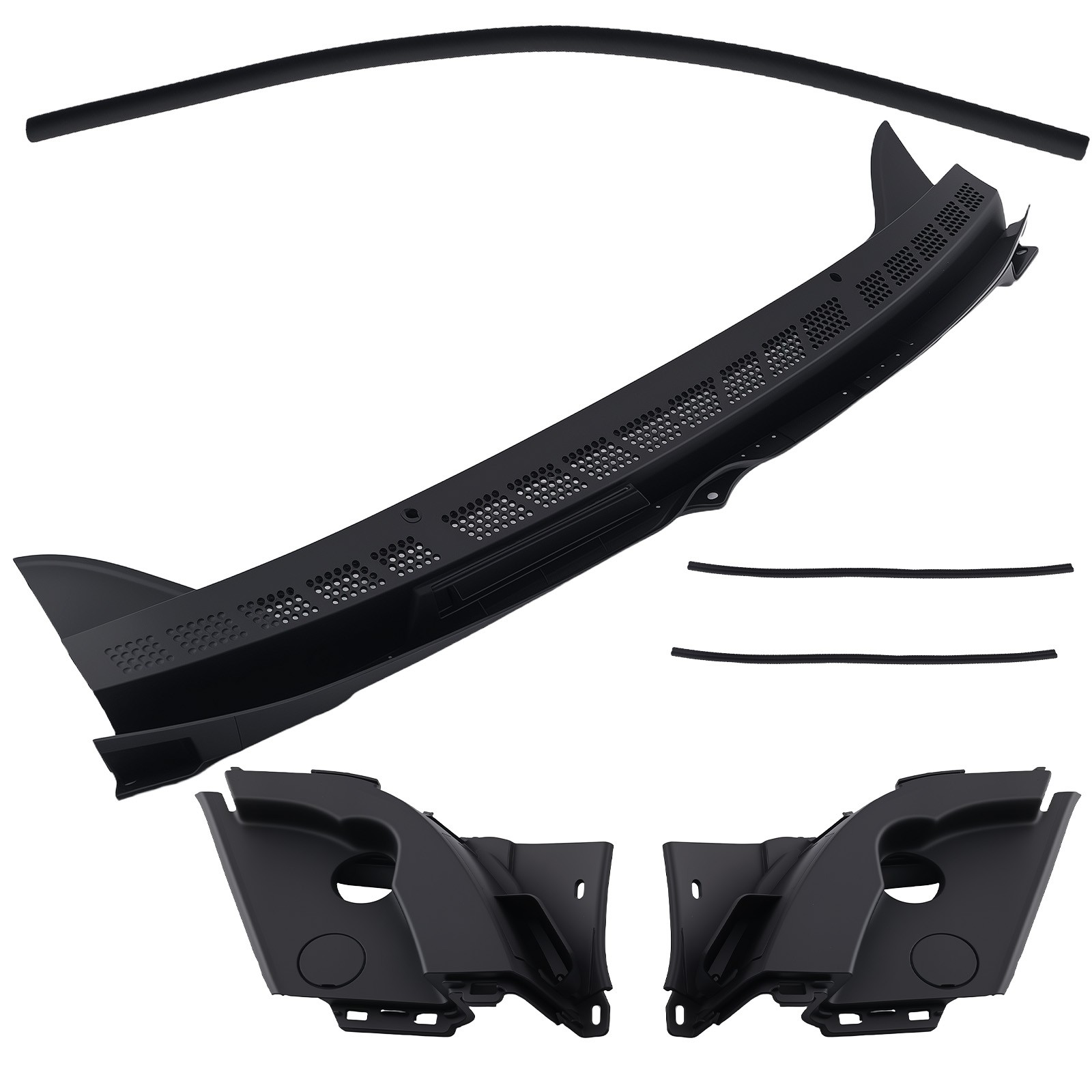 Black Windshield Cowl Panel for Honda Civic Si 2006-2011 74210-SNA-A00