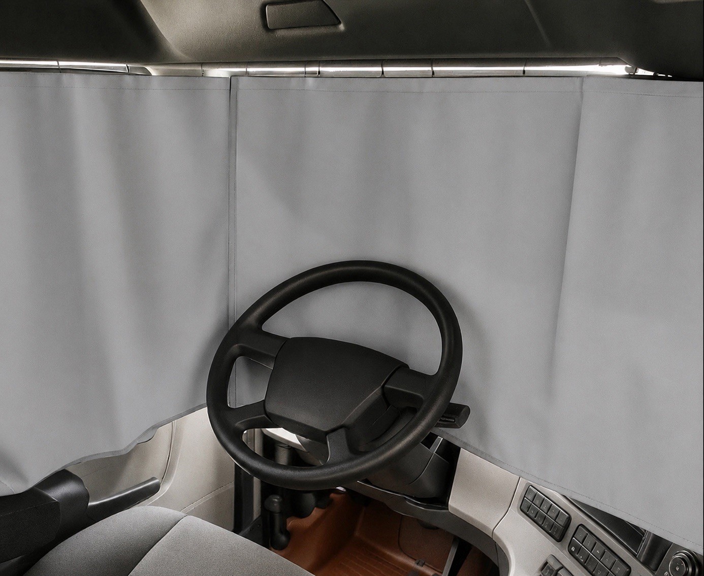 Freightliner CASCADIA 2008-2027 Windshield Curtains NO Railings Freightliner CASCADIA 2008-2027 Windshield Curtains NO Railings