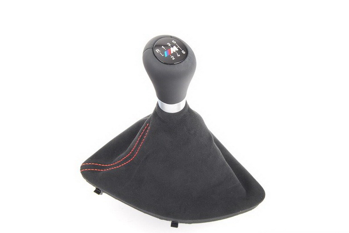 GENUINE OEM BMW E82 1-Series M Coupe Gear Shift Knob Black Leather 25118051315