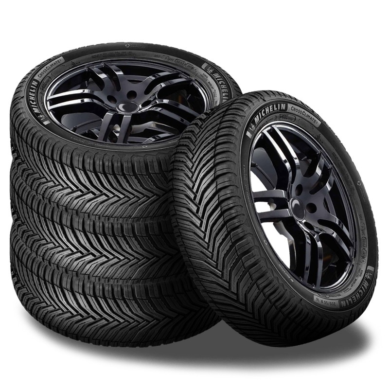 4 Michelin CrossClimate2 CUV 225/65R17 102H All Weather 60K Mi Warranty 3PMSF