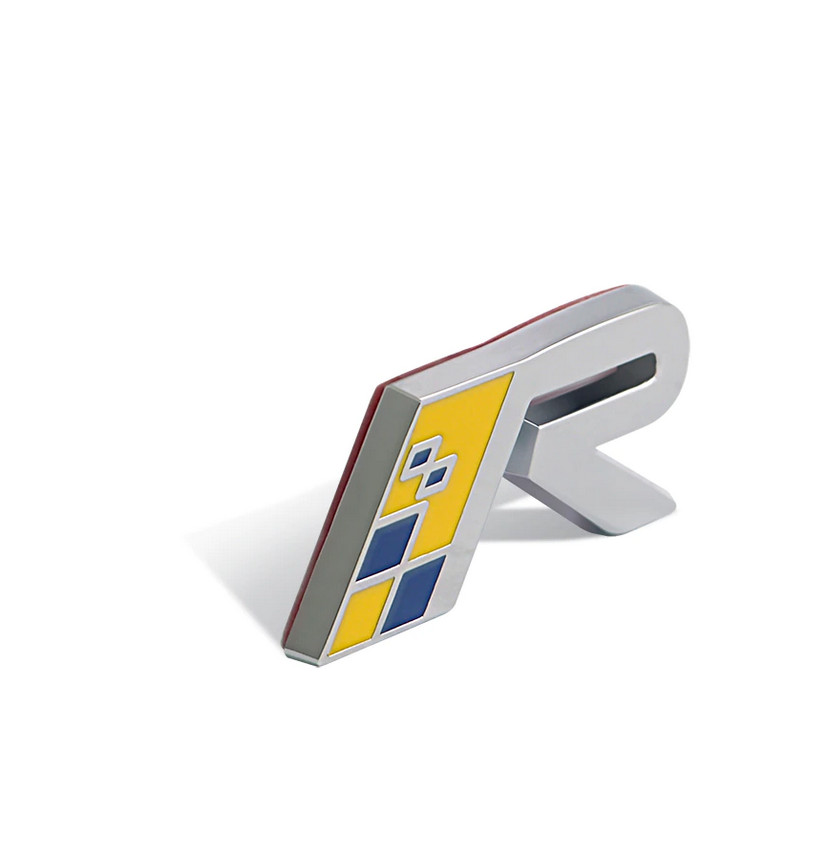 For VOLVO Silver R Rear Boot Emblem Sticker Flag Logo Badge V40 V50 V60 V70 V90 For VOLVO Silver R Rear Boot Emblem Sticker Flag Logo Badge V40 V50 V60 V70 V90