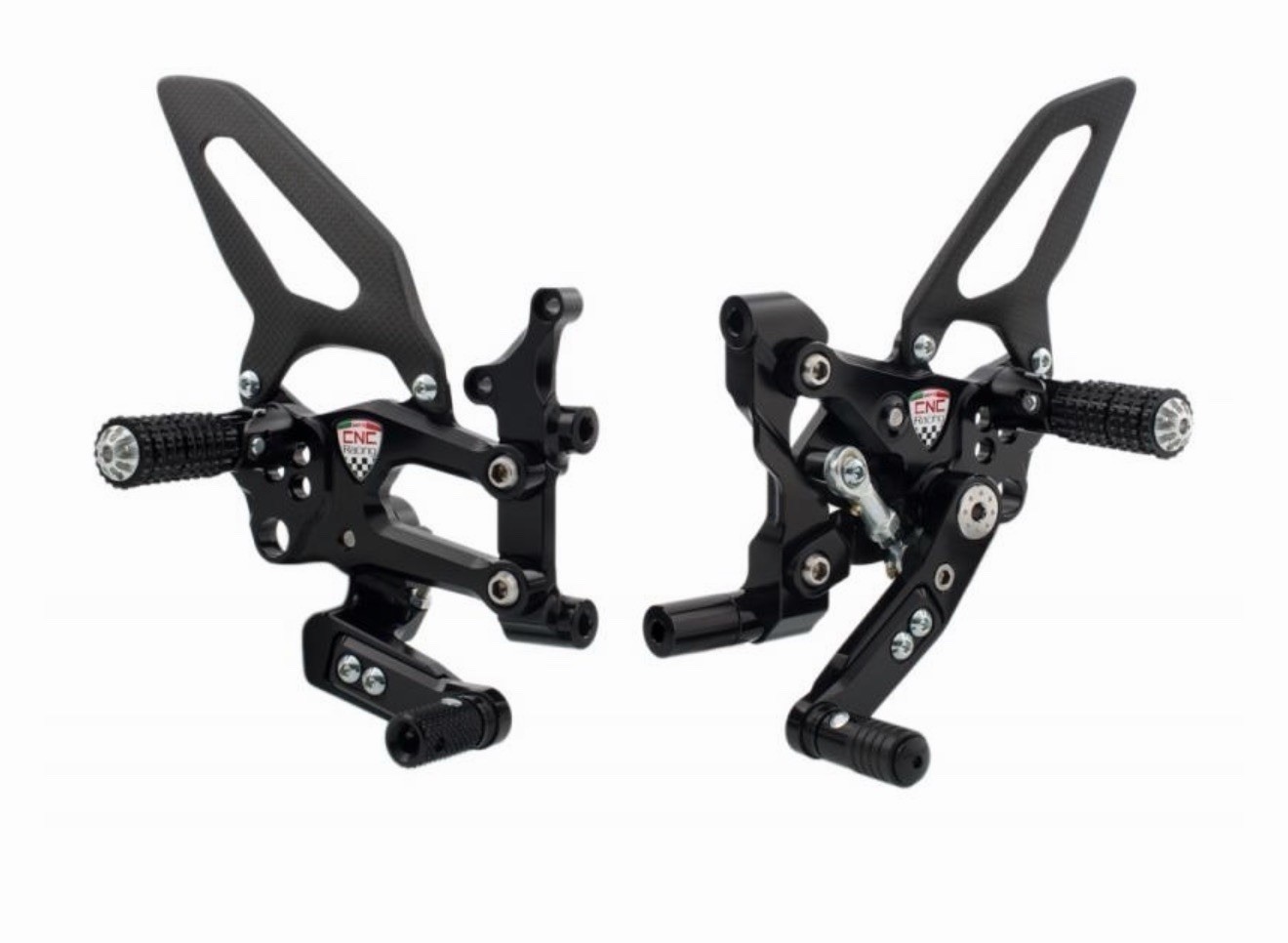 Cnc Racing Adjustable Rearsets For Ducati 899 / 959 / 1199 / 1299 / V2 2020-2024