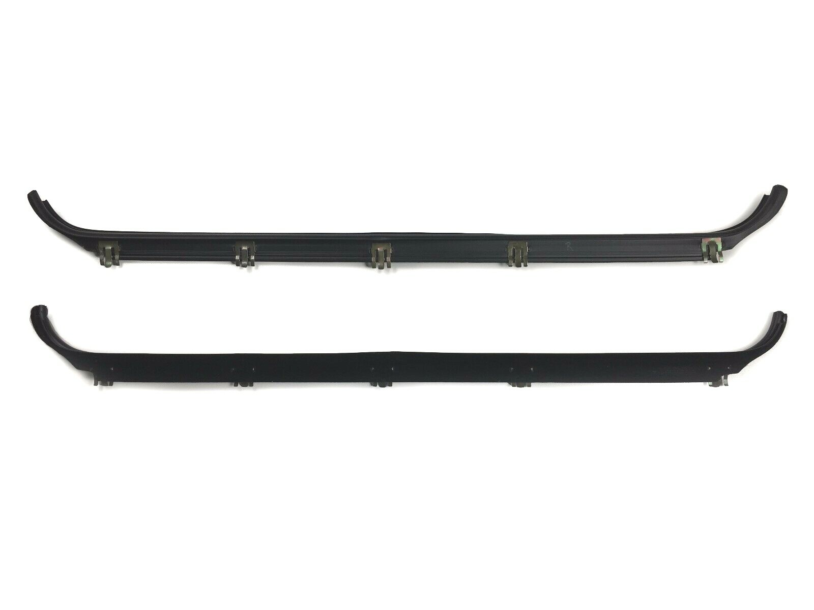 1987-1996 Ford F250 F350 crew cab rear door outer window sweep belt line seals