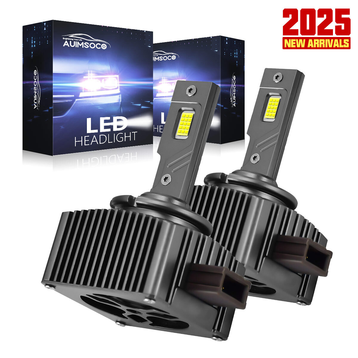 D1C/D1R/D1S 6000K White HID Xenon Lights OEM Replacement Bulbs 30000LM 2pcs