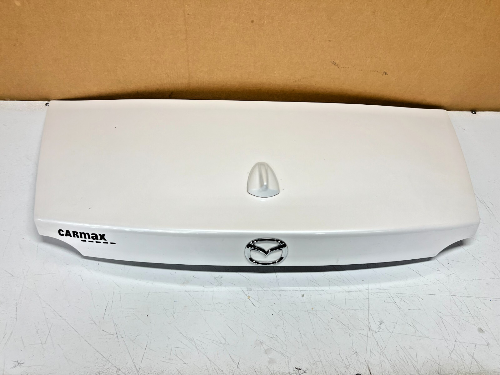 16-25 MAZDA MX-5 MX5 MIATA SOFT TOP REAR TRUNK DECK LID SHELL WHITE OEM LOT3568