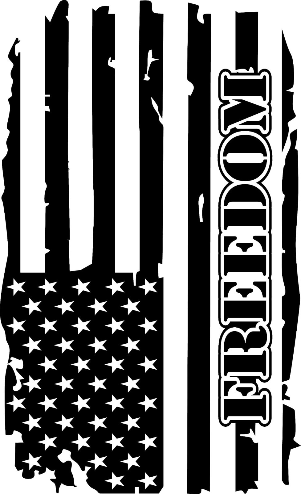 FREEDOM Distressed American Flag Compatible Truck Hood Vinyl any Vehicle FREEDOM Distressed American Flag Compatible Truck Hood Vinyl any Vehicle