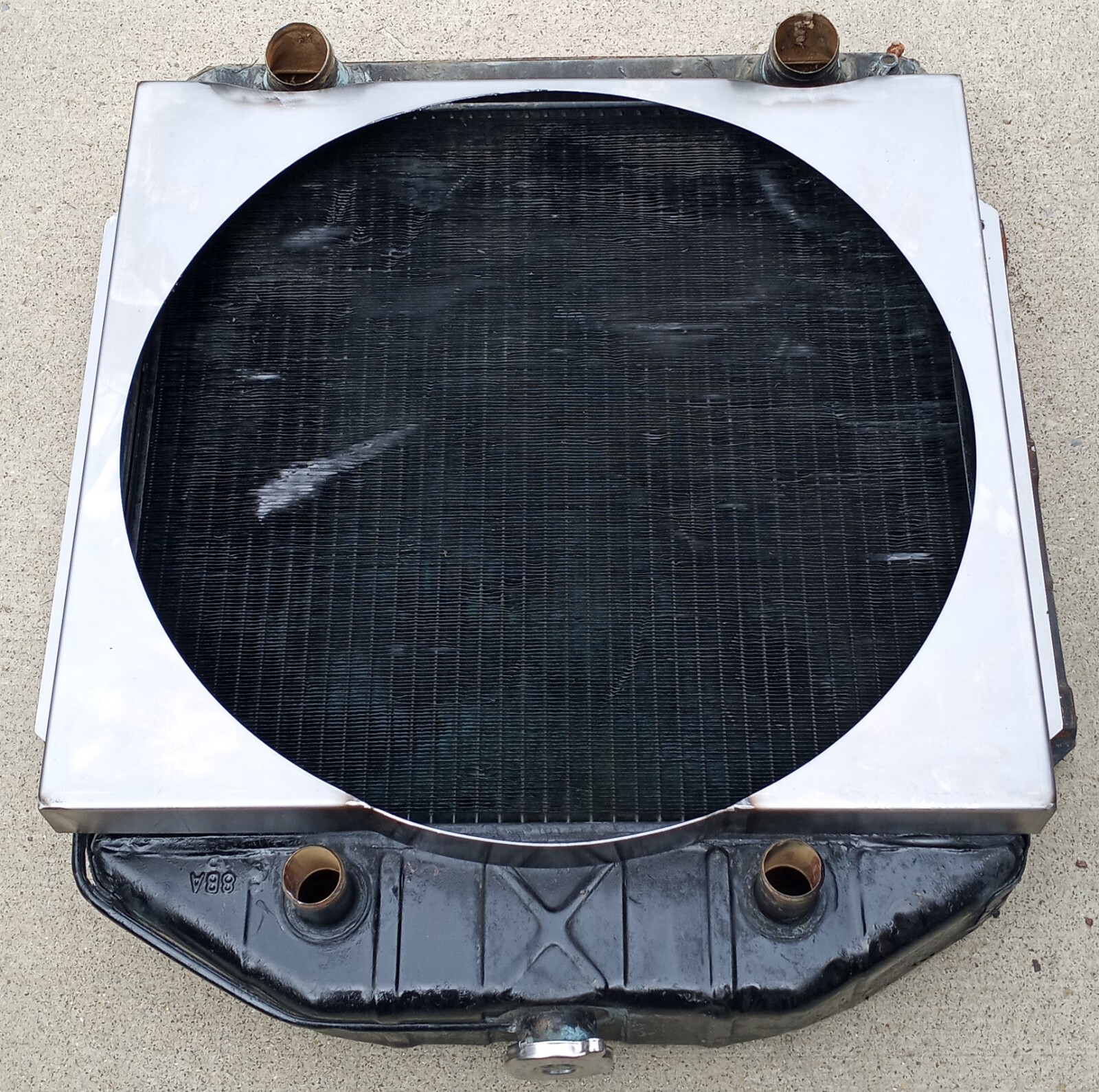 FORD...  1949 1950 51, 52  Ford Flathead V8 Fan/Radiator shroud,