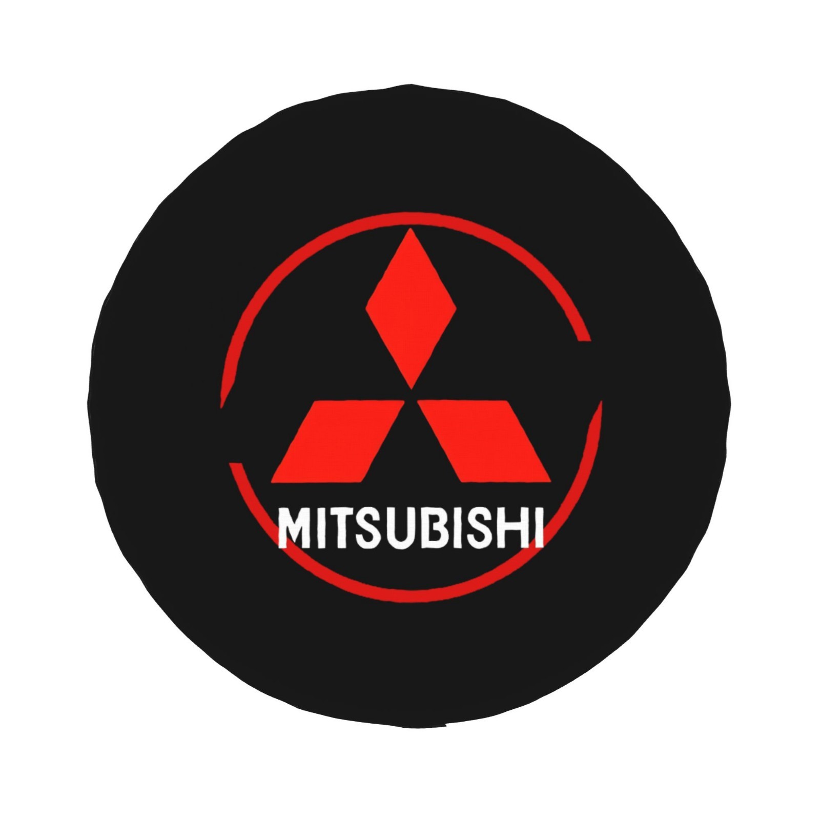 17 inch for Mitsubishi Waterproof Dust-Proof Car Spare Tire Cover Black
