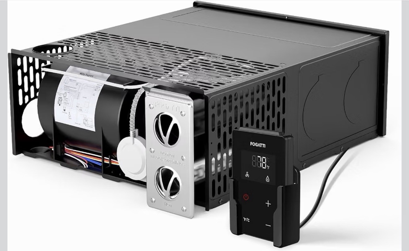 Fogatti RV Propane Furnace 25,000 BTU for Camper, Motorhome, RV Owners Fogatti RV Propane Furnace 25,000 BTU for Camper, Motorhome, RV Owners