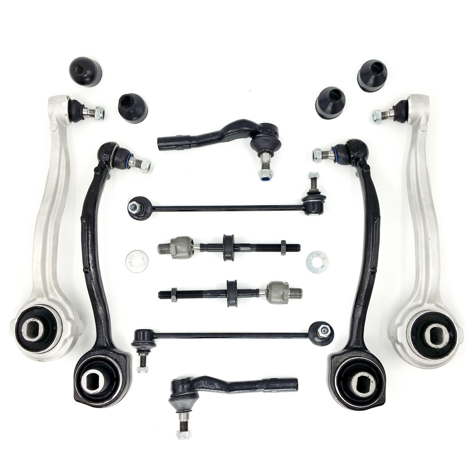 10x Suspension Control Arm Kit Mercedes C230 C240 Clk350 C55 AMG W203 W209 W204