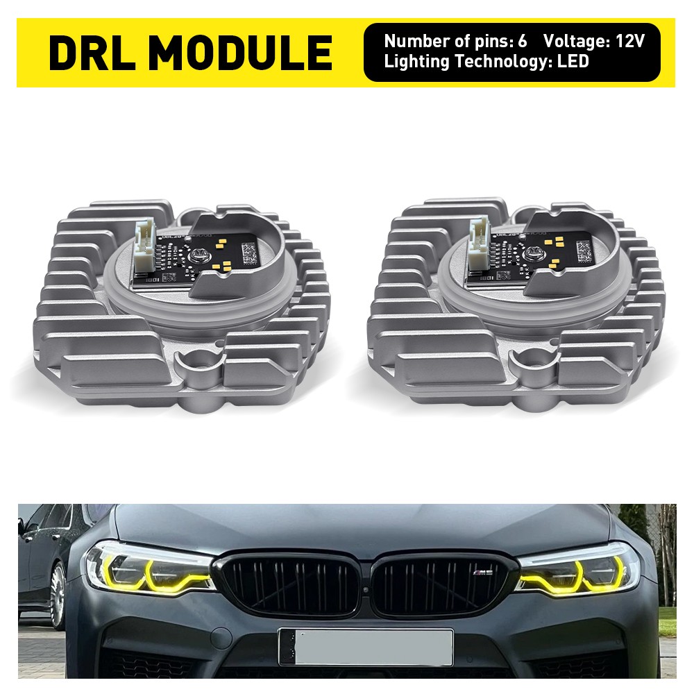 For Bmw 2017-2020 Bmw G30 530I 540I M5 Yellow Angel Eyes Drl Adaptive Led Module