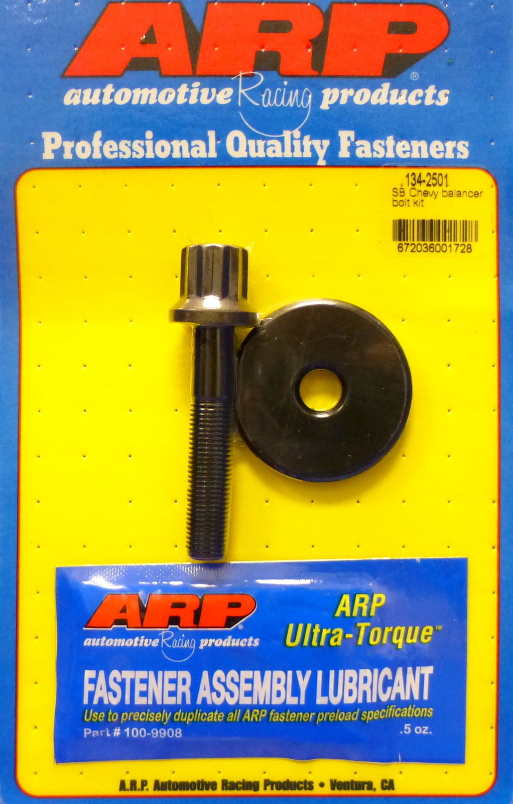 ARP 134-2501 Damper Harmonic Balancer Bolt Kit Chevy Small Block 305 327 350 400 ARP 134-2501 Damper Harmonic Balancer Bolt Kit Chevy Small Block 305 327 350 400
