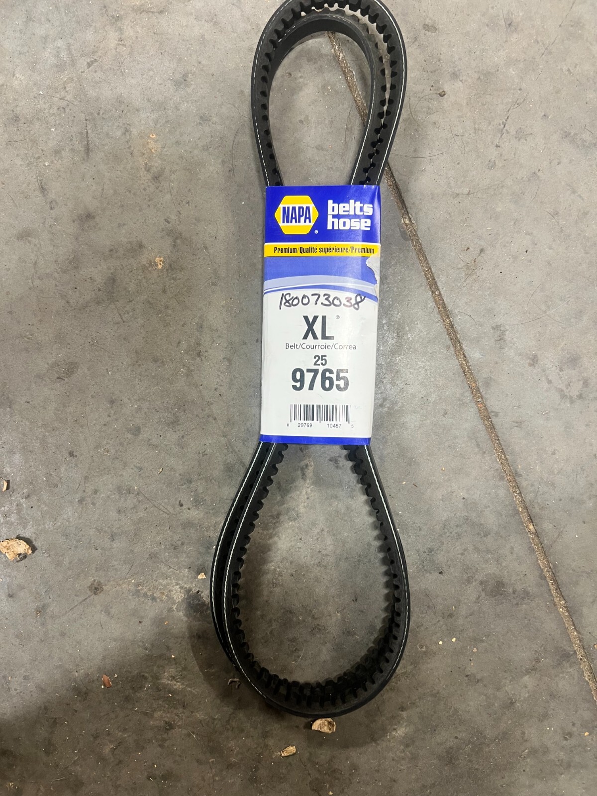 GENUINE NEW NAPA XL 9765 BELT