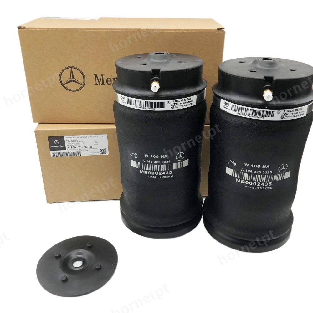 2X 1663200325 Rear Air Spring Suspension Bag for 2007-2016 GL450 ML350 GL350