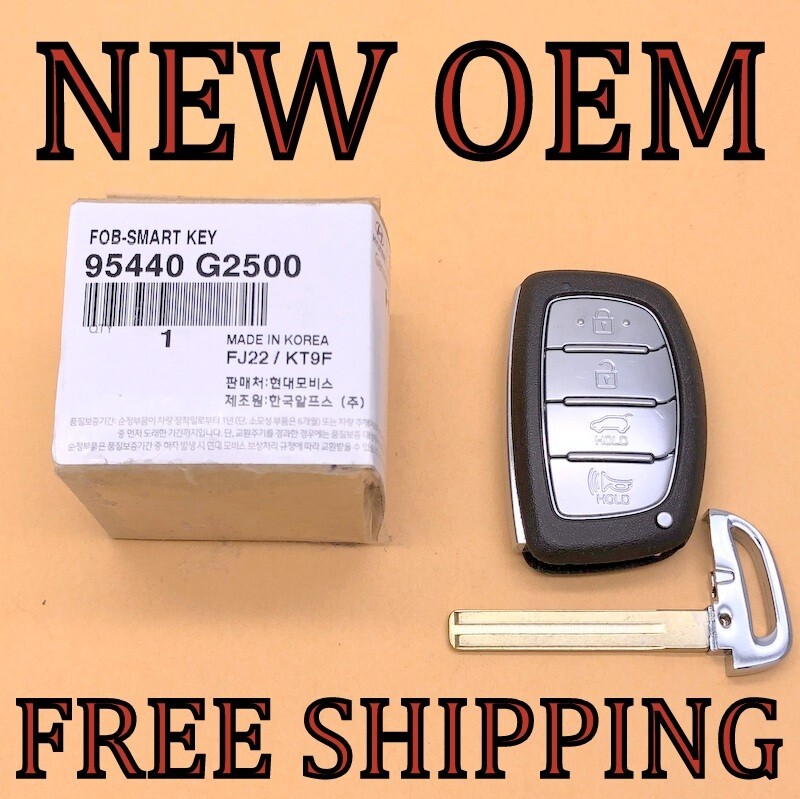 NEW OEM 19-21 HYUNDAI IONIQ SMART PROXIMITY KEYLESS REMOTE FOB 95440-G2500