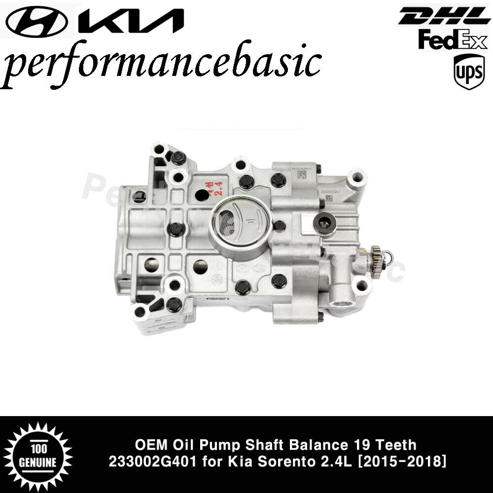 OEM Oil Pump Shaft Balance 19 Teeth 233002G401 for Kia Sorento 2.4L [2015-2018]
