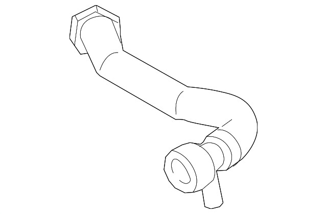 Genuine BMW Upper Hose 17-12-8-513-603