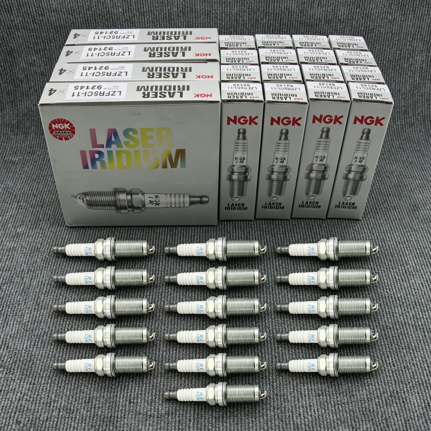 NEW for 16 Pack NGK 92145 Laser Iridium Spark Plug LZFR5CI-11 US