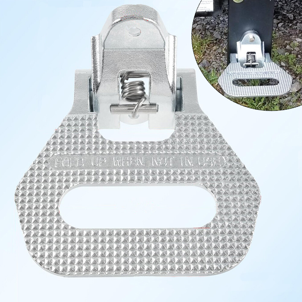 5236586 Universal Folding Truck Step, Folding Foot/Grab Step For Trucks, Campers