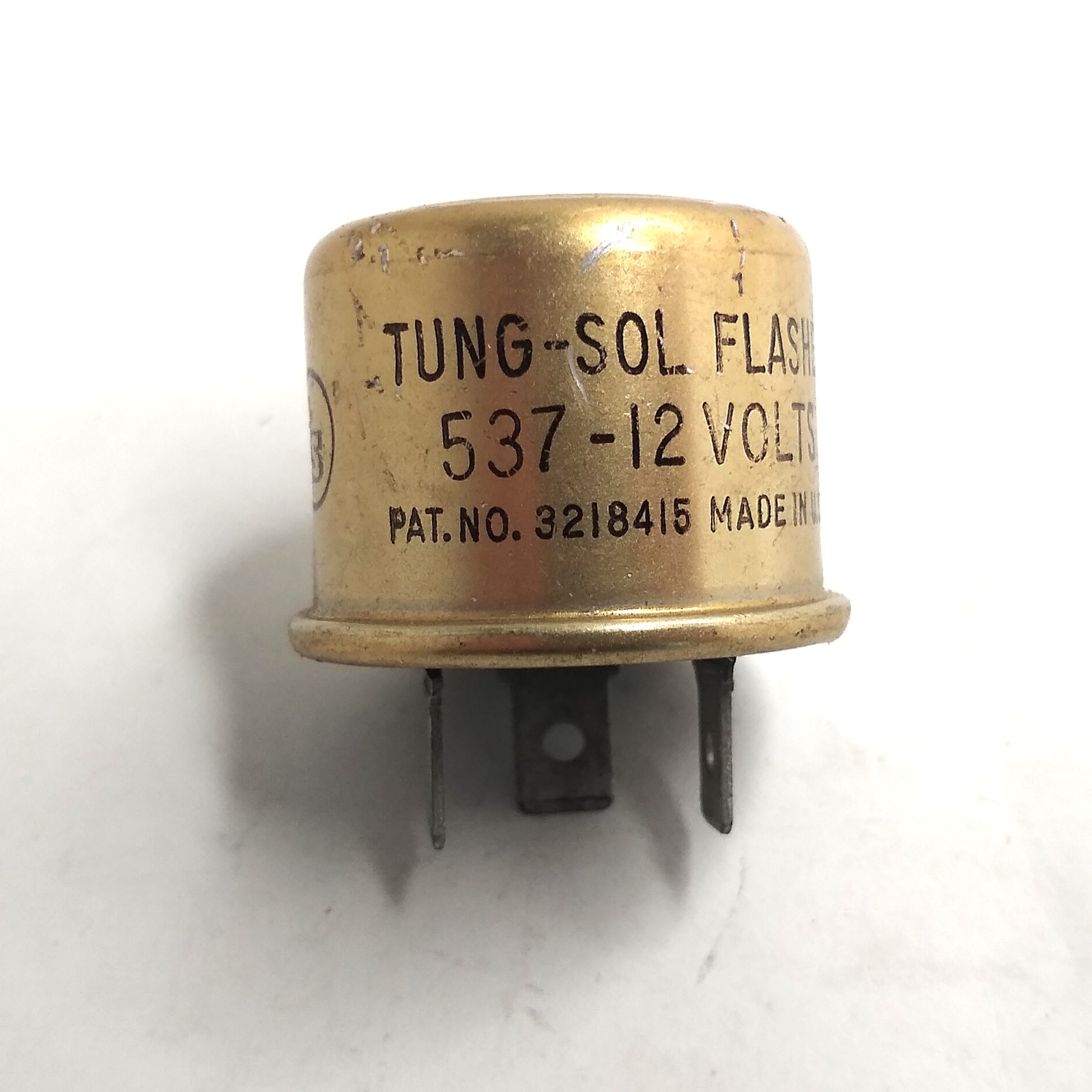 NOS TUNG-SOL 537 12V 3-Prong Hazard Flasher Heavy Duty GM Ford Mopar Vintage