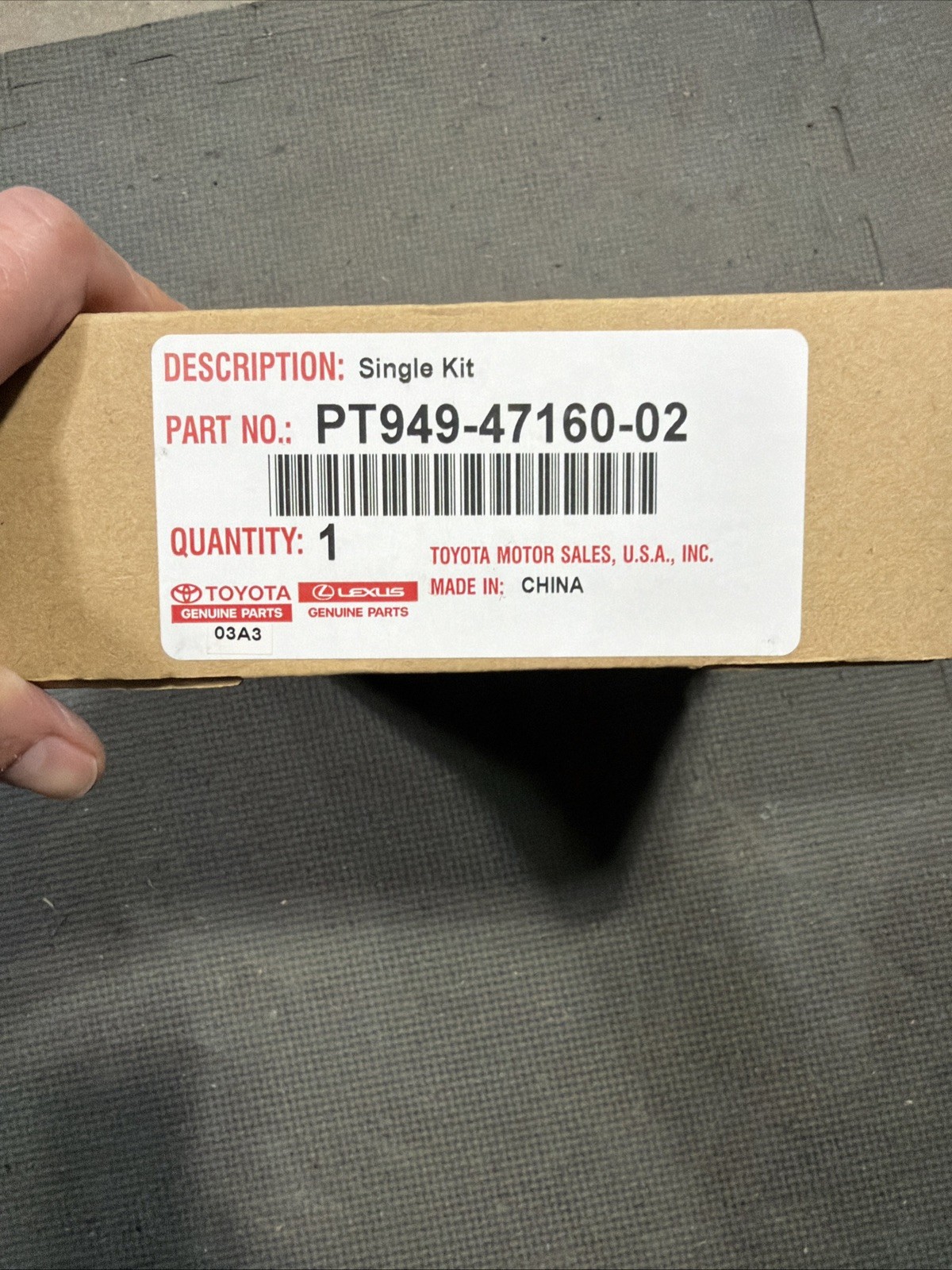 Brand New OEM Toyota Universal Tablet Holder in Black PT949-47160-02 Ships Free