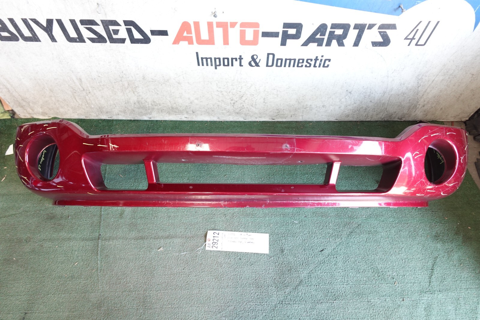 w/broken clips 2003 2007 GMC SIERRA 1500 FRONT LOWER BUMPER VALANCE OEM AY29212