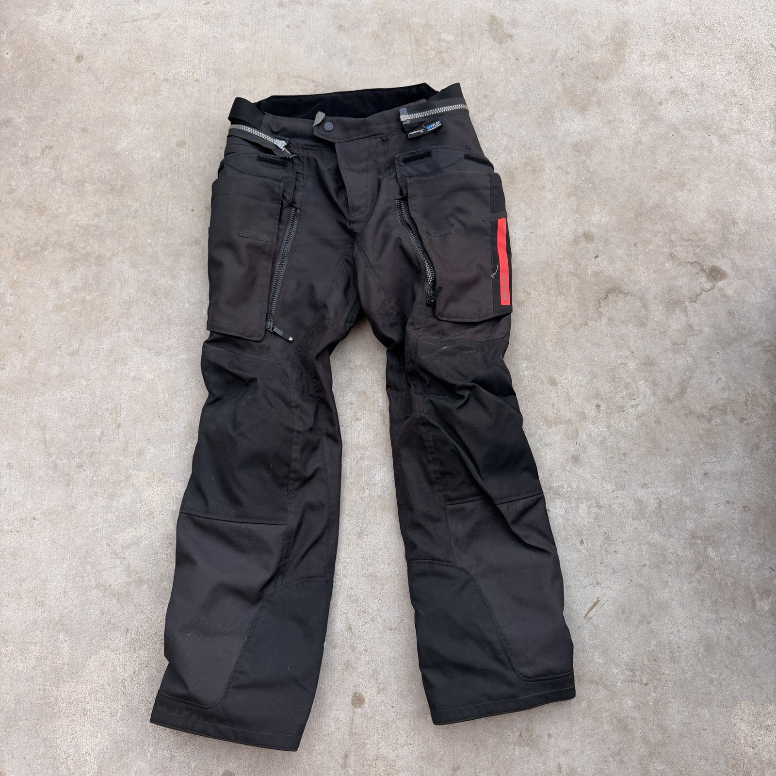 REV\'IT Revit Sand 3 Motorcycle Pants - Men\'s - Black - Size: Medium Short