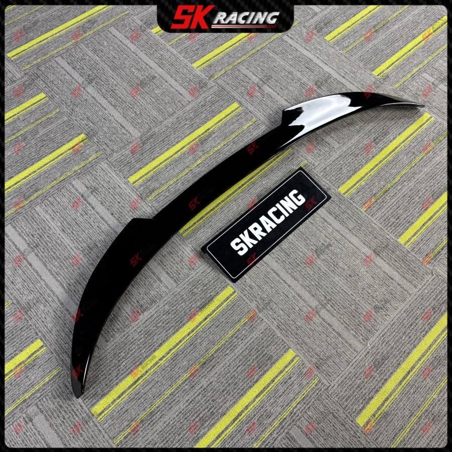 Glossy Black / Forged Carbon Fiber Rear Trunk Spoiler Wing Fits Kia K5 2021-2024 Glossy Black / Forged Carbon Fiber Rear Trunk Spoiler Wing Fits Kia K5 2021-2024