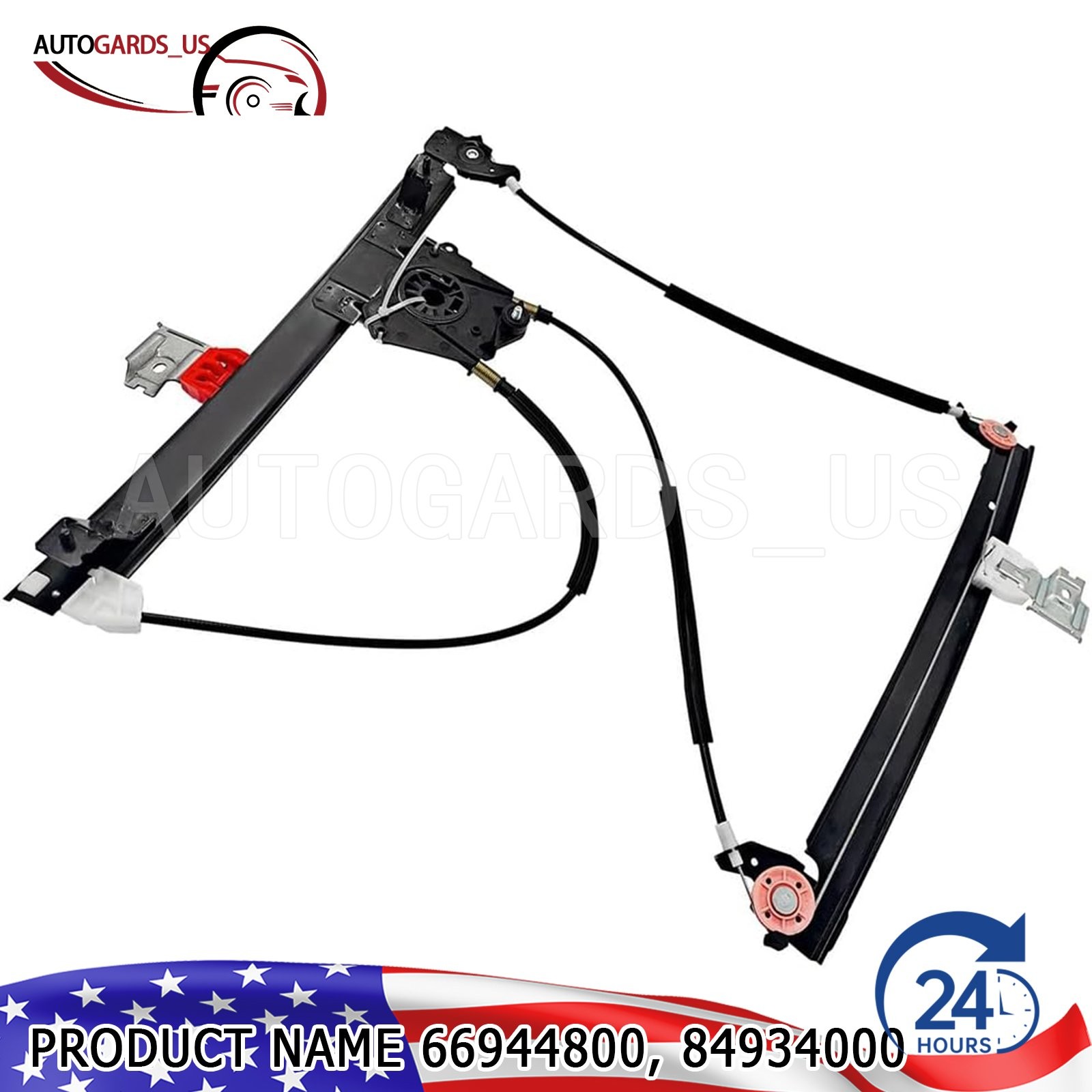 For 03-13 Maserati Quattroporte M139 Front Passenger Window Regulator 84934000