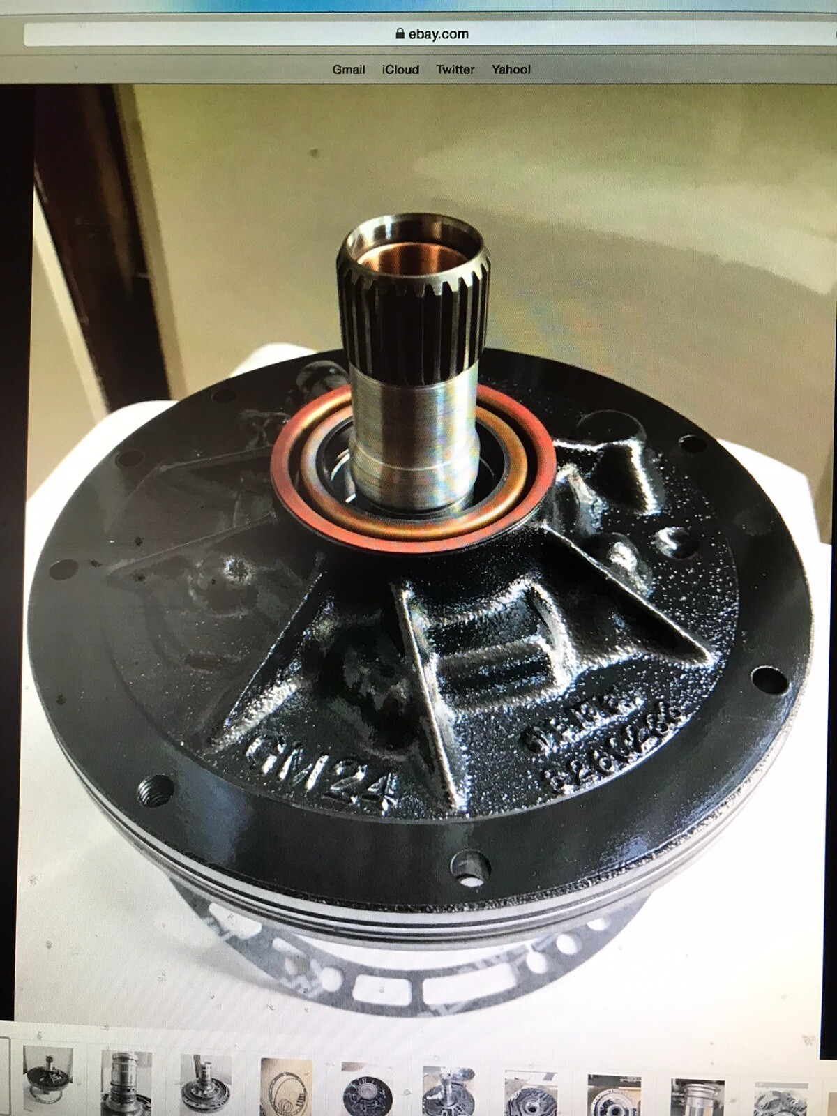 GM Chevy TH350 Trans Oil Pump NLU Washer Type New Gears Reman 5 Rings Support 