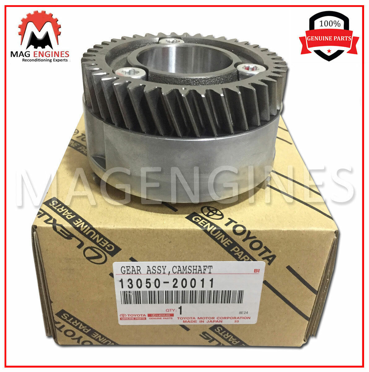 13050-20011 GENUINE OEM CAMSHAFT TIMING GEAR ASSY 1MZFE 3MZFE FOR CAMRY SOLARA 13050-20011 GENUINE OEM CAMSHAFT TIMING GEAR ASSY 1MZFE 3MZFE FOR CAMRY SOLARA