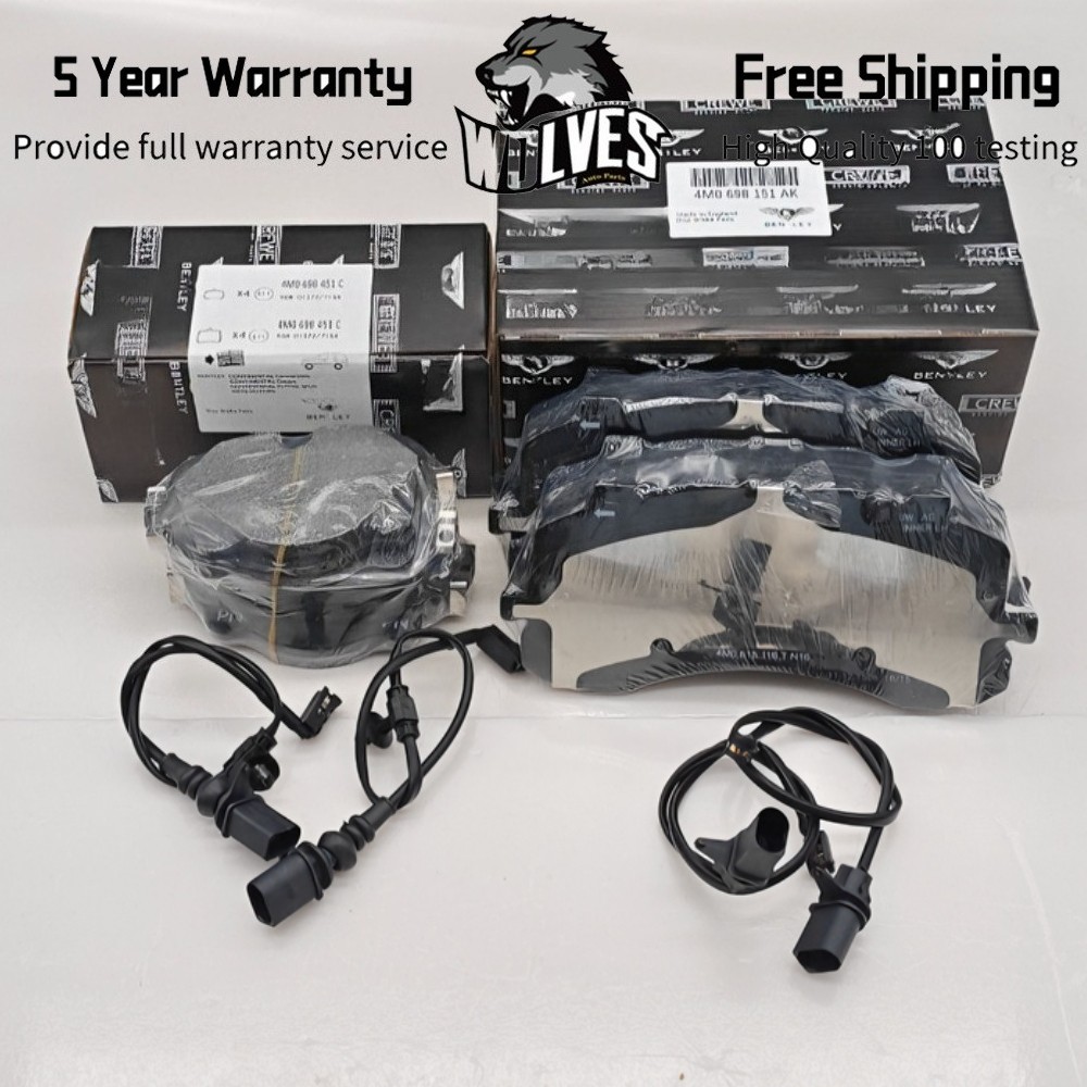 2set New OEM Front & Rear Brake Pad kit for Bentley Bentayga 2017-2025