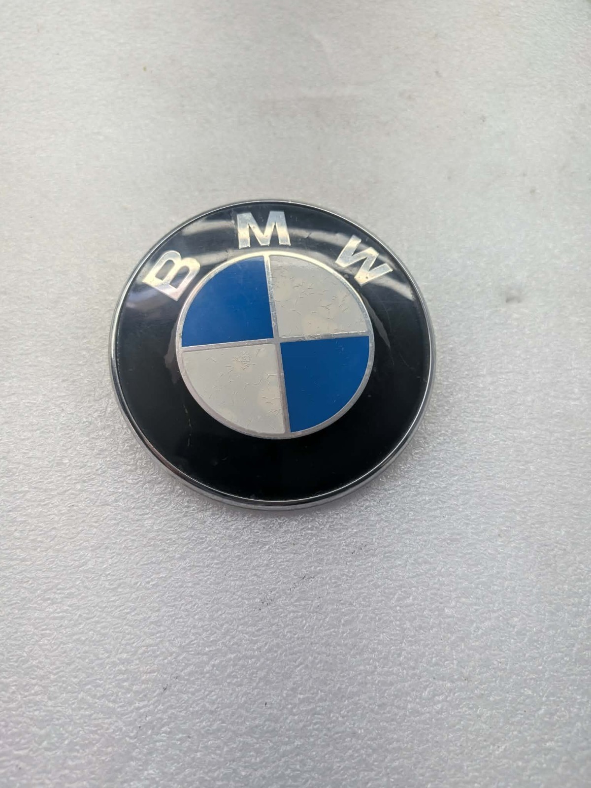 07-16 BMW E90 E92 E93 Trunk Emblem Badge Round Genuine Ornament OEM 51148219237