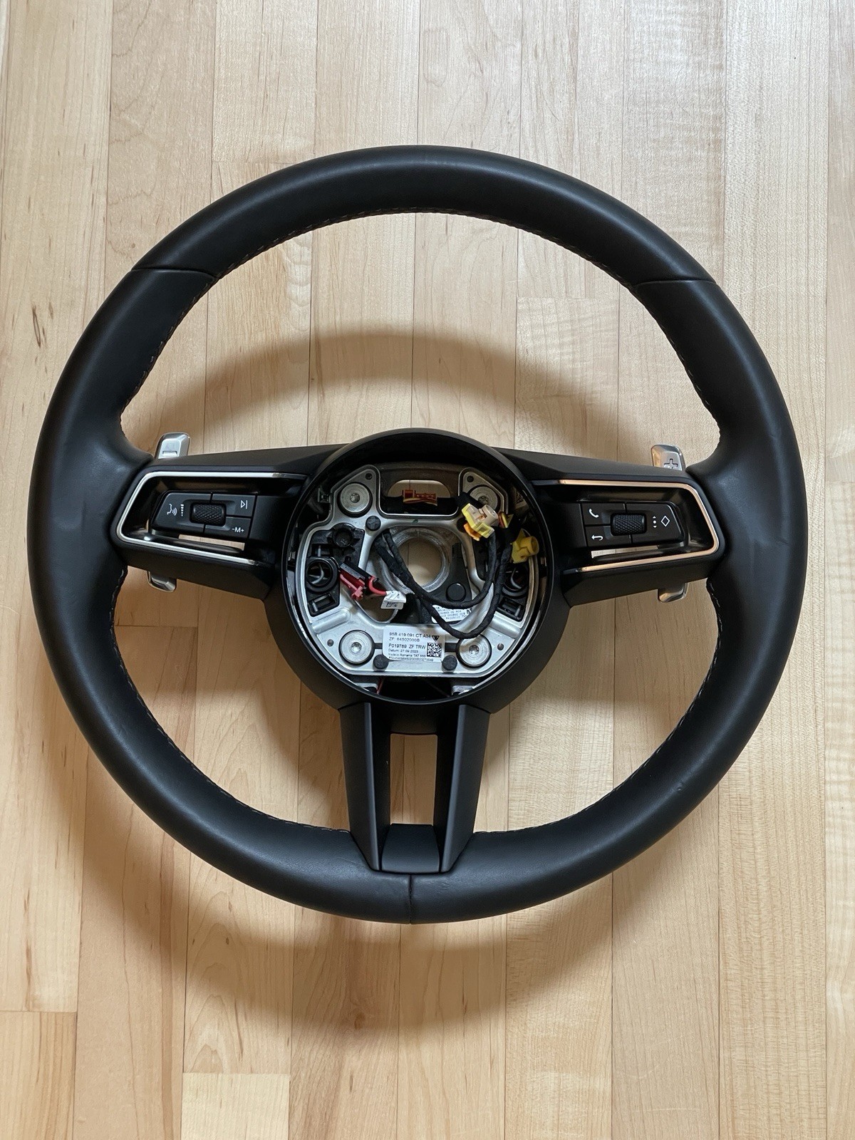Porsche OEM Leather Steering Wheel PDK 991 992.2 911 Carrera Cayman 997 Macan