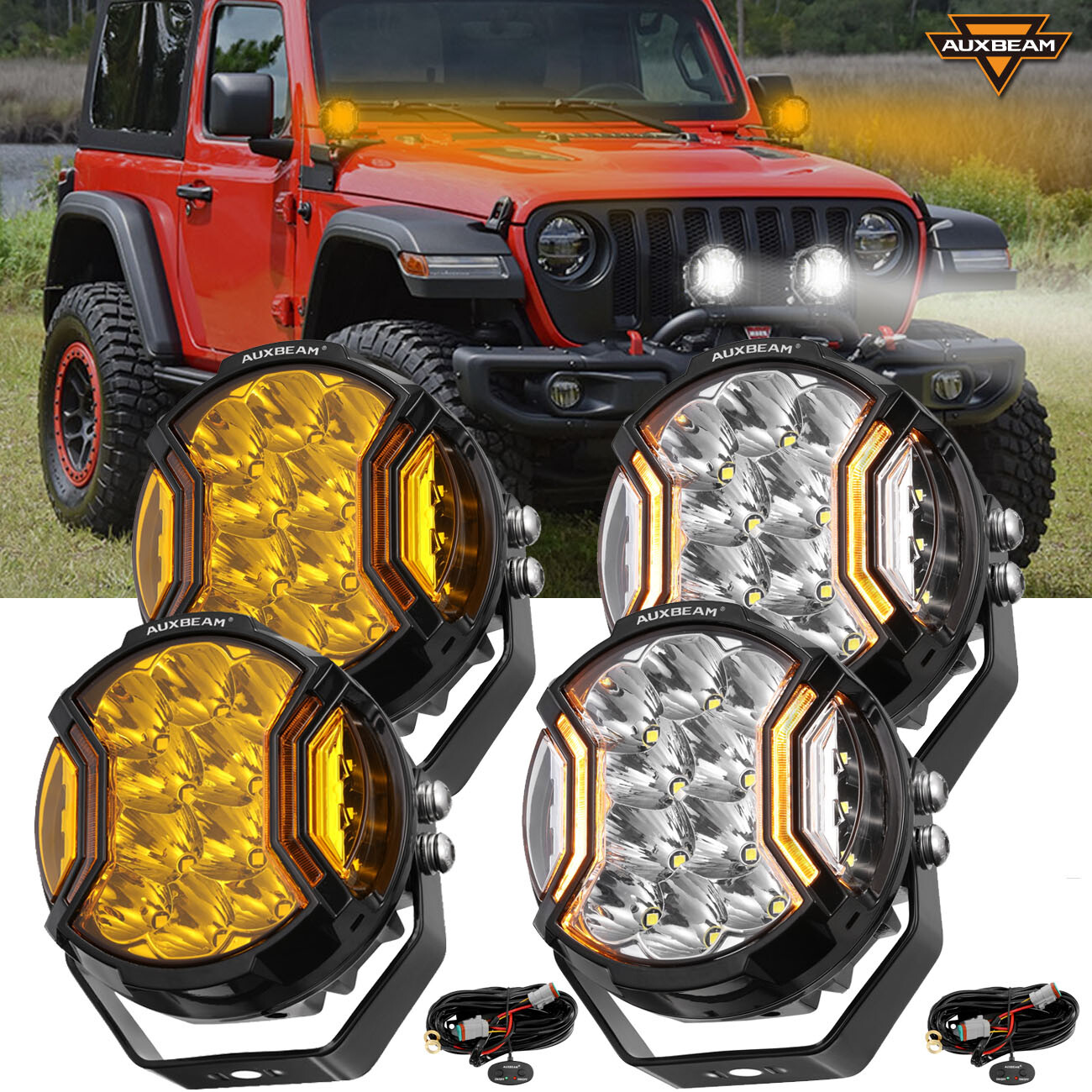 4x AUXBEAM 5
