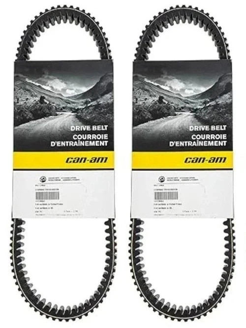 Pack 2 Can-Am BRP 422280283 Clutch Drive Belt Defender Outlander Max 400 450