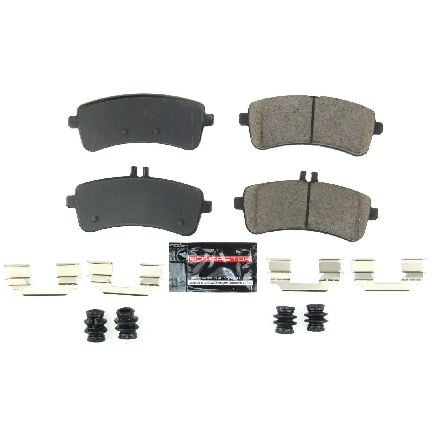 PowerStop Z23 Evolution Sport Carbon-Fiber Rear Brake Pads for 360mm rotors PowerStop Z23 Evolution Sport Carbon-Fiber Rear Brake Pads for 360mm rotors